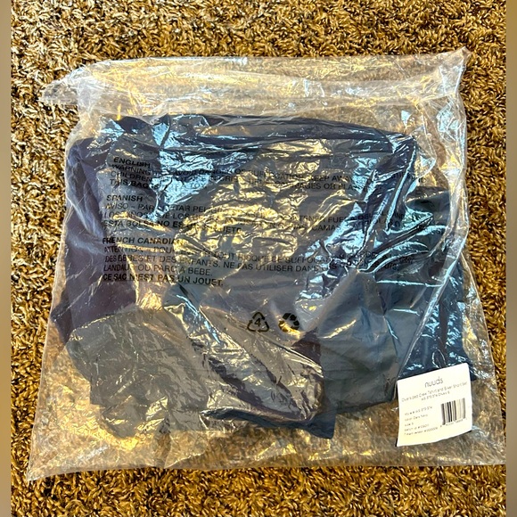 NUUDS Women’s Navy Biker Short Set - Picture 5 of 6